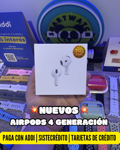💥 NUEVO AIRPODS 4 GENERACIÓN 🤩 ➕ CASE PROTECTOR DE OBSEQUIO 🎁