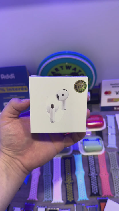 💥 NUEVO AIRPODS 4 GENERACIÓN 🤩 ➕ CASE PROTECTOR DE OBSEQUIO 🎁